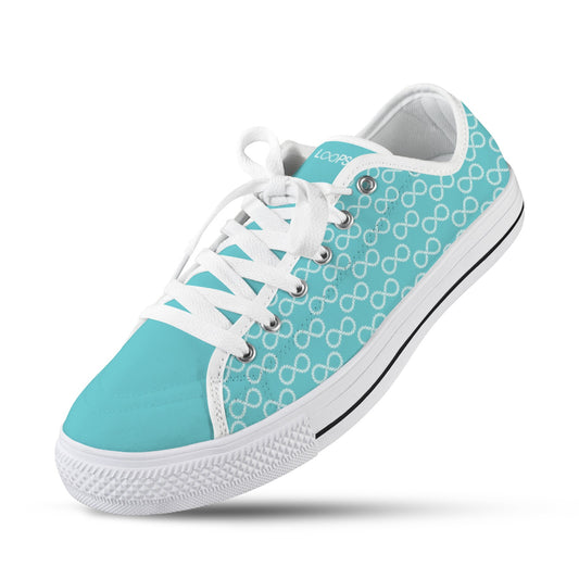 Loops Skatepark (Lock Style / Bold Colors) Women's Shoes