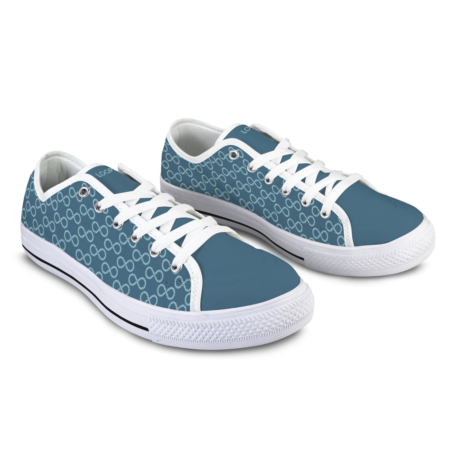Loops Skatepark (Lock Style / Bold Colors) Men's Shoes