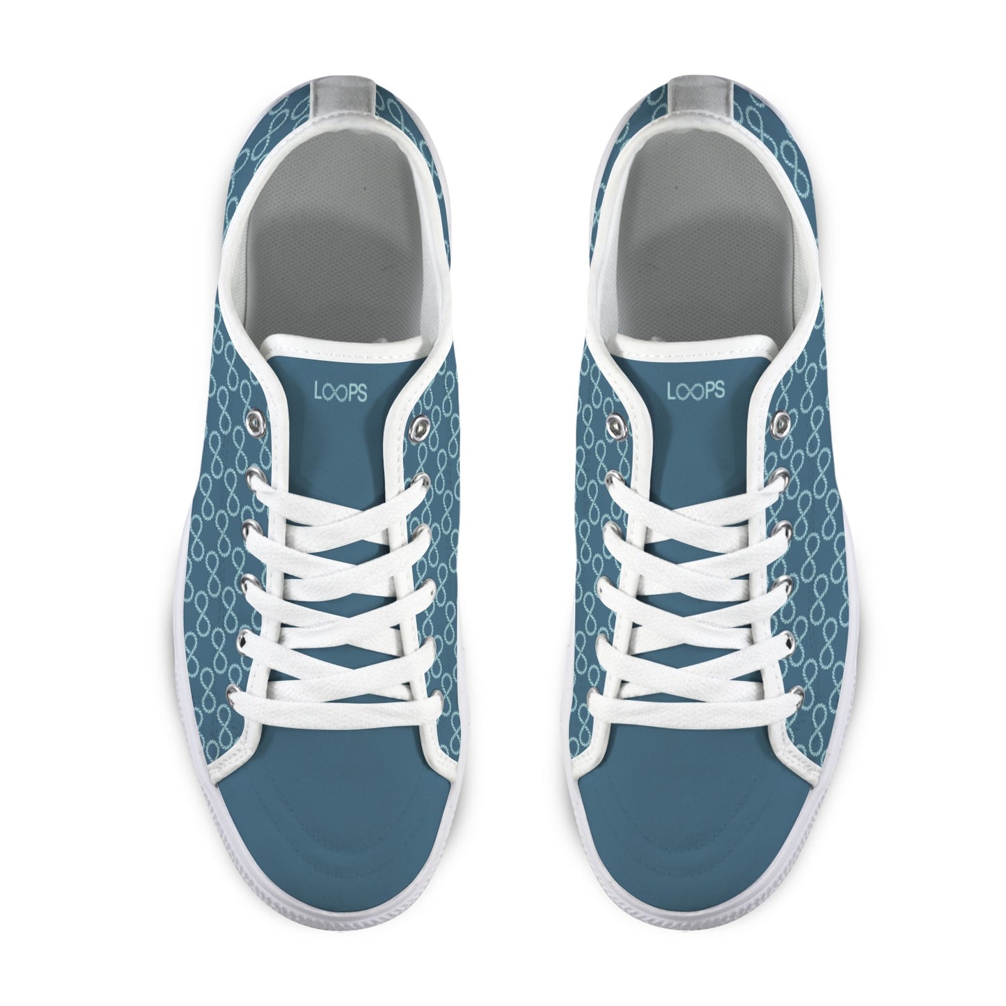 Loops Skatepark (Lock Style / Bold Colors) Men's Shoes