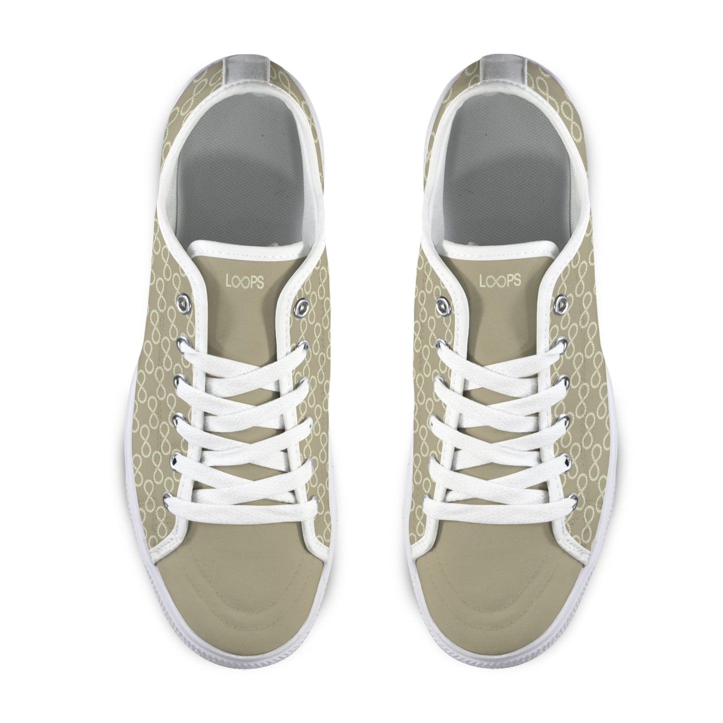 Loops Skatepark (Lock Style / Neutral Colors) Men's Shoes