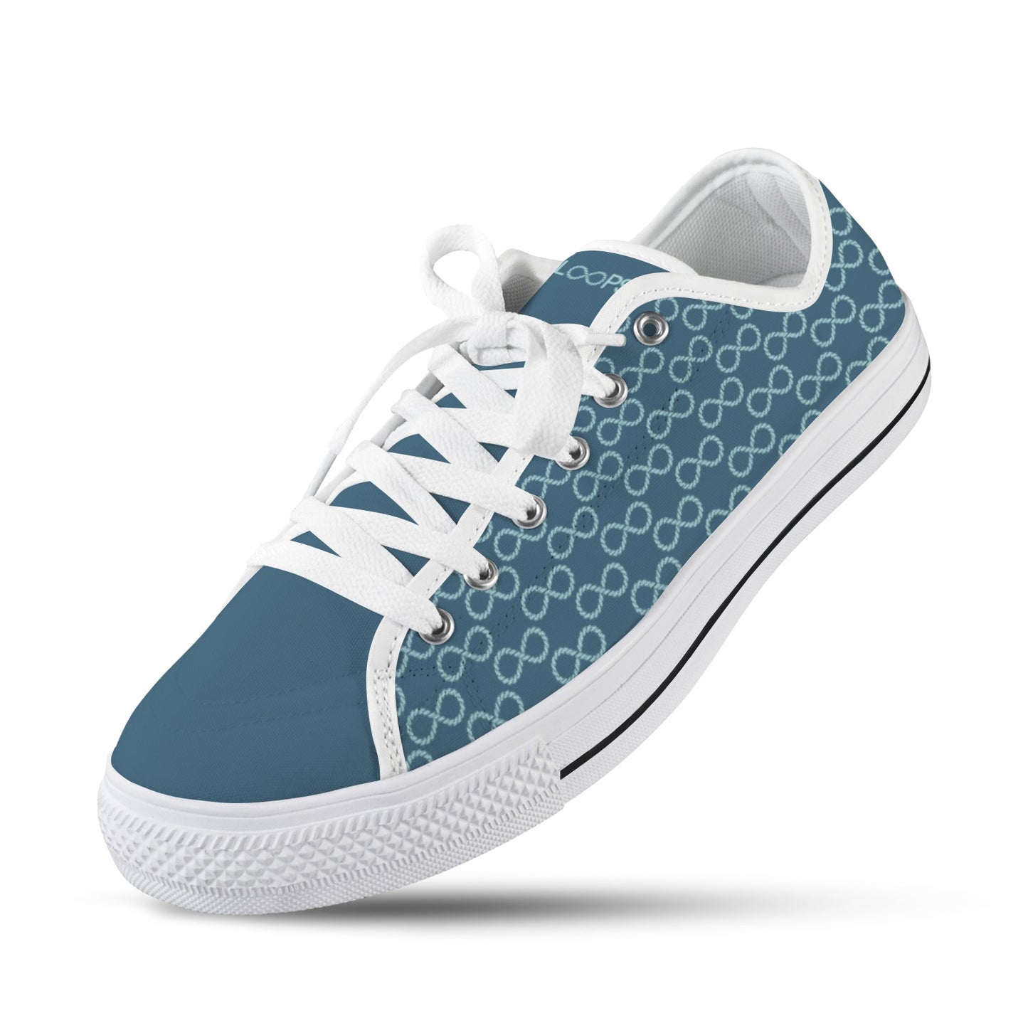 Loops Skatepark (Lock Style / Bold Colors) Men's Shoes